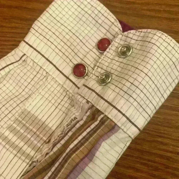 Aura Women's Wrangler Pearl Snap Western Rodeo Shirt Size Medium Rodeo - Picture 6 of 13